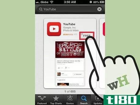 Image titled Use the YouTube App on an iPhone Step 4