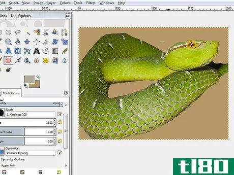 Image titled Use the Gimp Eraser Tool to Remove an Image Background Step 9