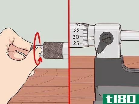 Image titled Use and Read an Outside Micrometer Step 5