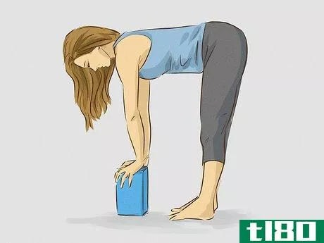 Image titled Use a Yoga Block Step 1