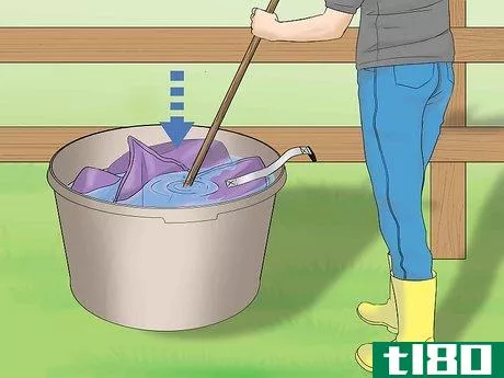 Image titled Wash a Horse Rug Step 2