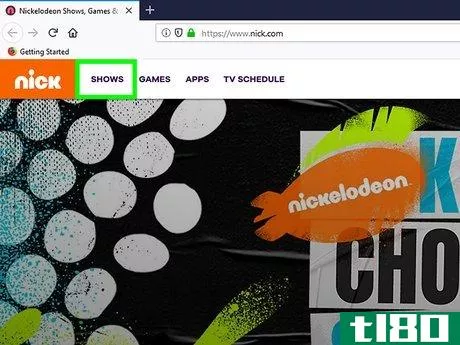 Image titled Watch Nickelodeon Online Step 2