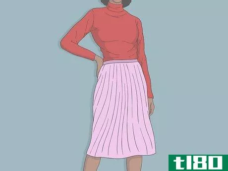 Image titled Wear a Plisse Skirt Step 10