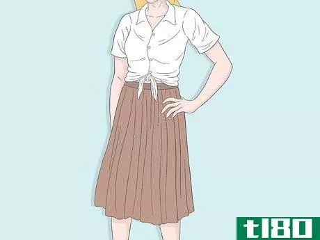 Image titled Wear a Plisse Skirt Step 9