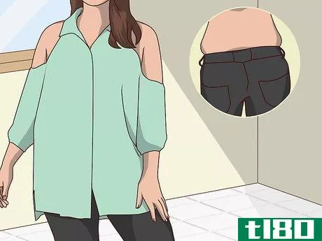 Image titled Wear Low Rise Jeans Without a Muffin Top Step 1