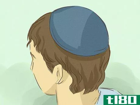 Image titled Wear a Yarmulke Step 1