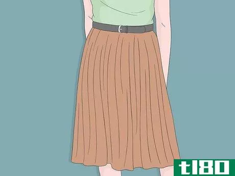 Image titled Wear a Plisse Skirt Step 14