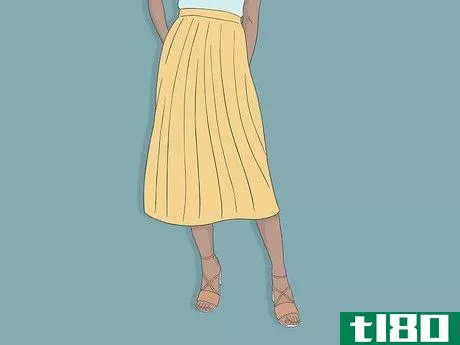 Image titled Wear a Plisse Skirt Step 7