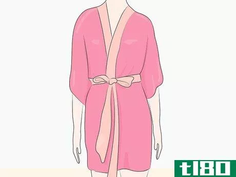Image titled Wear a Robe Step 1