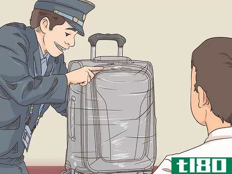 Image titled Wrap Luggage in Plastic at Home Step 11