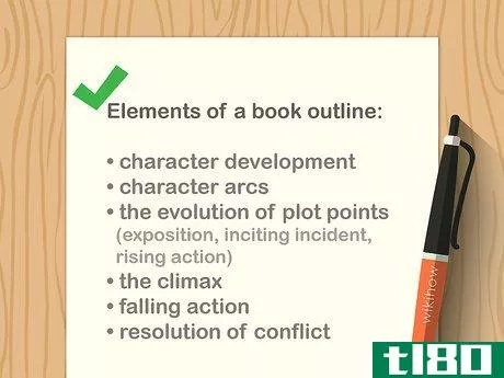 Image titled Write a Book Outline Step 1
