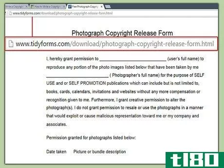 Image titled Write a Copyright Release Step 2