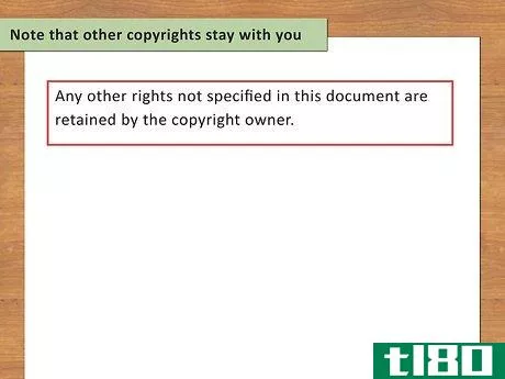 Image titled Write a Copyright Release Step 11