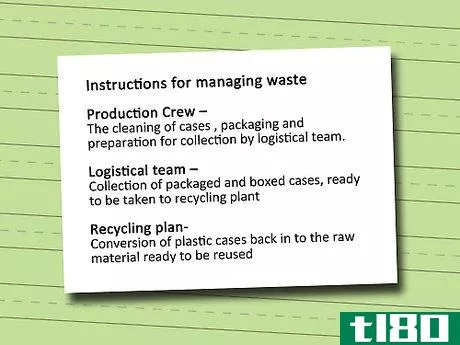 Image titled Write a Waste Management Plan Step 8