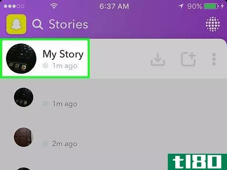 Image titled Add Multiple Pictures to a Snapchat Story Step 13