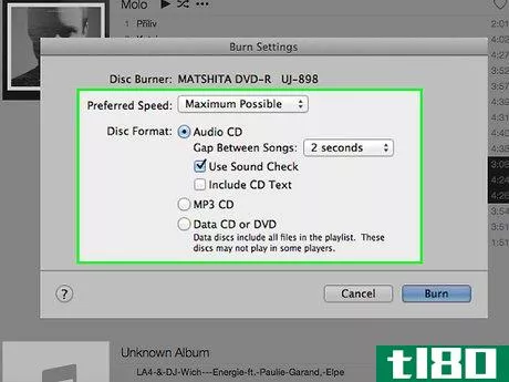 Image titled Burn an Audio CD on Mac OS X Step 8