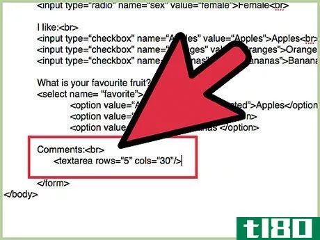 Image titled Create a Questionnaire in HTML Step 9