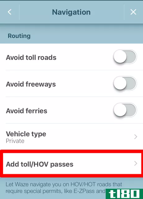 Image titled Change Your Navigation Route Options in Waze Step 6.png