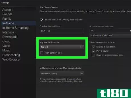 Image titled Enable Steam's In‐Game FPS Counter Step 5