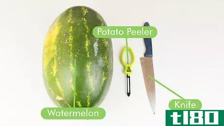 Image titled Peel a Watermelon Step 1
