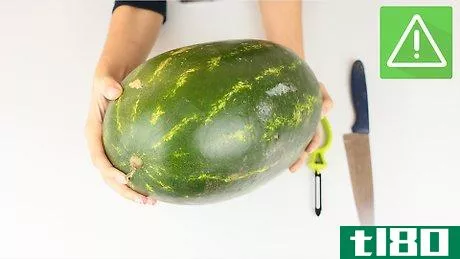 Image titled Peel a Watermelon Step 2