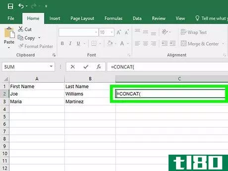 Image titled Combine Two Columns in Excel Step 17