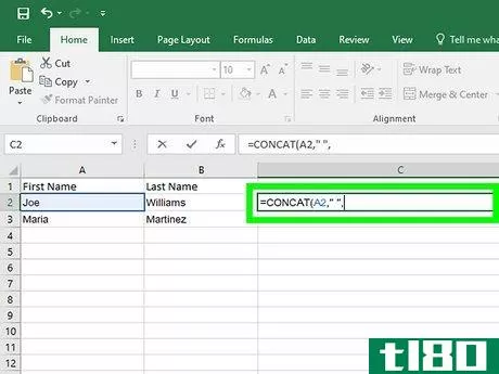 Image titled Combine Two Columns in Excel Step 19
