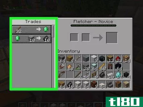 Image titled Make a Fletching Table in Minecraft Step 2