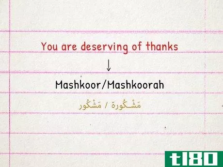Image titled Say Thank You in Arabic Step 10