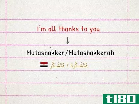 Image titled Say Thank You in Arabic Step 9