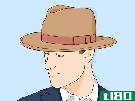 Image titled Wear a Hat with Medium Hair Guys Step 5