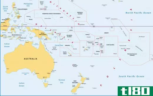 Papua New Guinea is northeast of Australia.