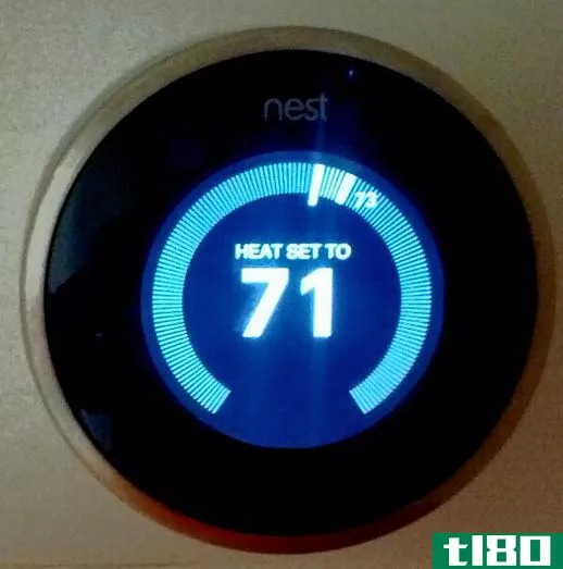 A programmable thermostat can reduce energy consumption.