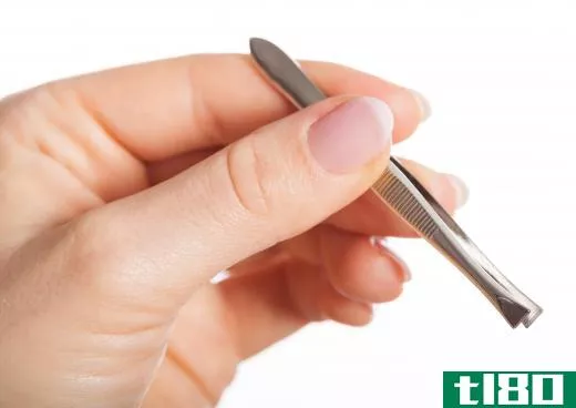 Ticks should be handled with tweezers.