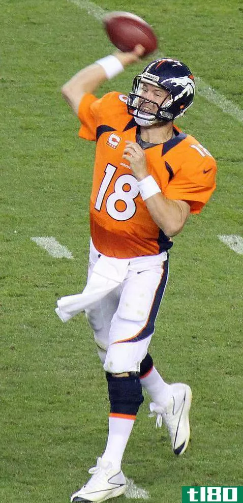Peyton Manning, who has played for the Denver Broncos and the Indianapolis Colts, is considered one of the best quarterbacks of his generation.