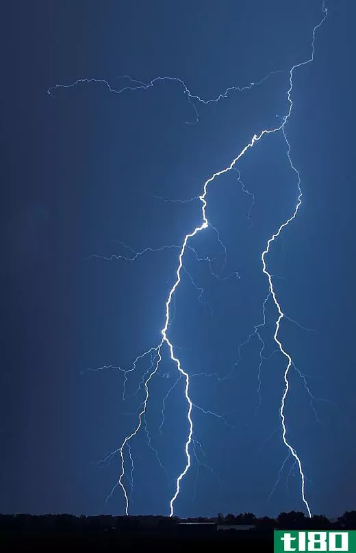 Thunder is the sound of the air expanding around a lightning bolt.