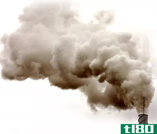 Factories that create products through combustion usually emit pollution.