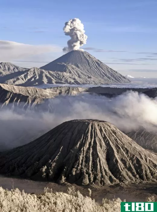 Identifying a type of volcano helps predict the kind of eruption to expect from it.