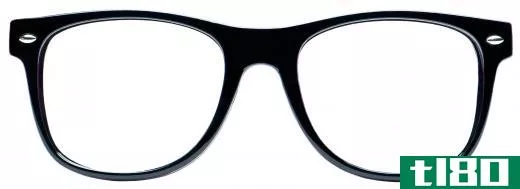 Old eyeglasses can be donated and reused.