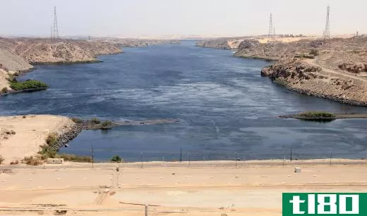 One of the six major sections of the Nile is in Egypt at Aswan.