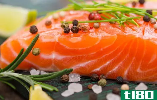 Salmon is naturally rich in omega-3 fatty acids.