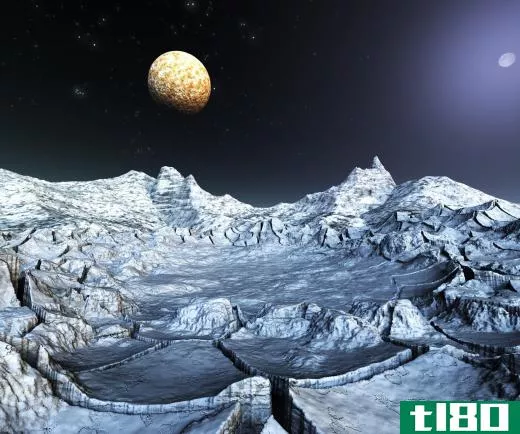 Scientists have speculated about frozen water on other planets being able to sustain life.