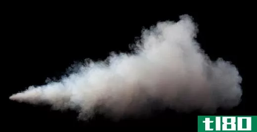 A cloud of air pollution.