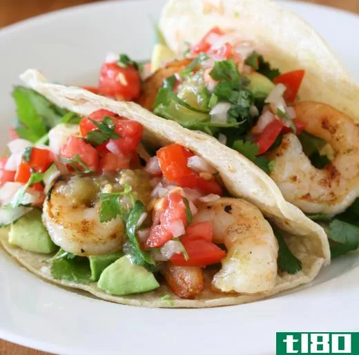 Shrimp tacos.