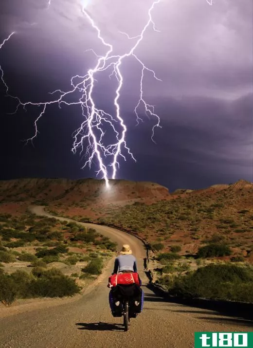 Air rapidly expands around a lightning bolt's path, creating an acoustic shock wave that is heard as thunder.