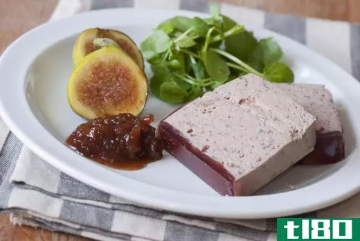 Terrine is made of goose or duck liver.
