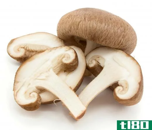 Shiitake mushrooms, a fungus, have the scientific name Lentinula edodes.