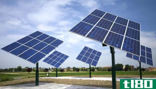 Using solar energy, like that generated by solar panels, can help reduce a person's carbon footprint.