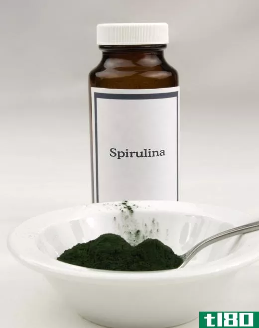 Spirulina a types of blue-algae that is extremely nutritious and frequently consumed as a dietary supplement.