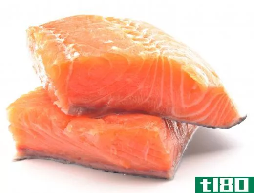 A fillet of salmon can be grilled or broiled.